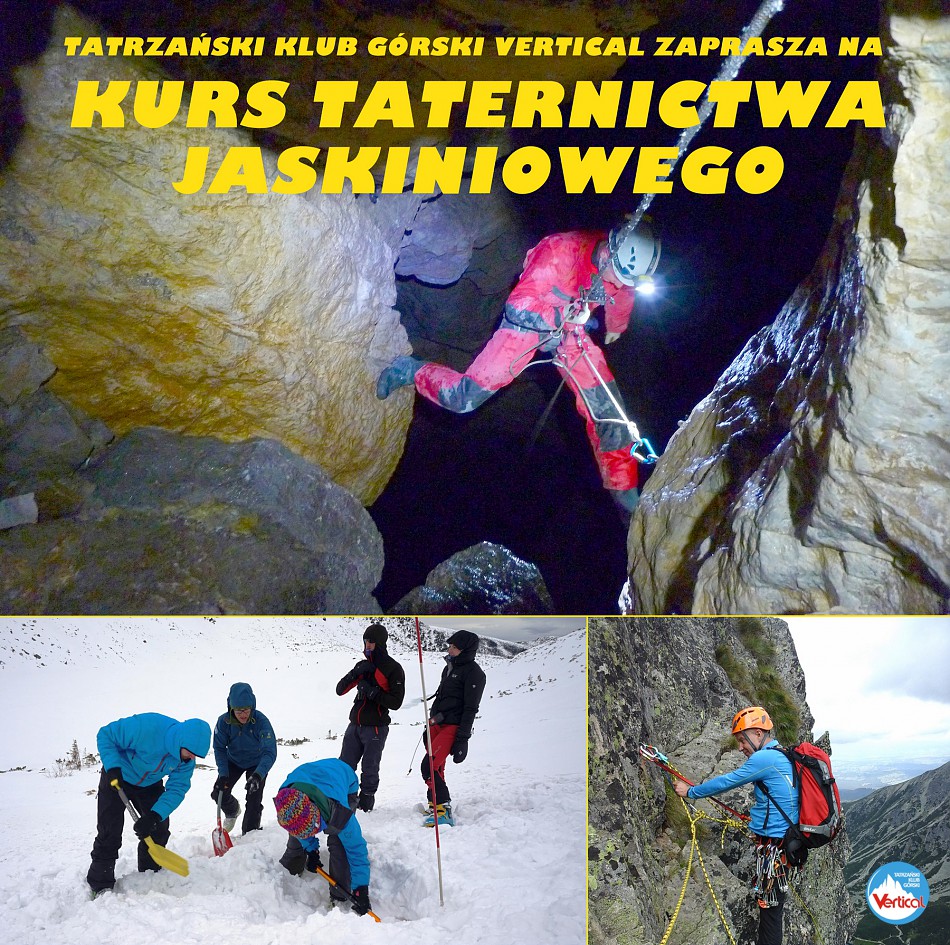 Kurs Taternictwa Jaskiniowego Kurs Taternictwa Jaskiniowego