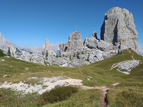 Passo Giau i Cinque Tori