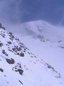 widoki przy Tete Rouse 3200m npm