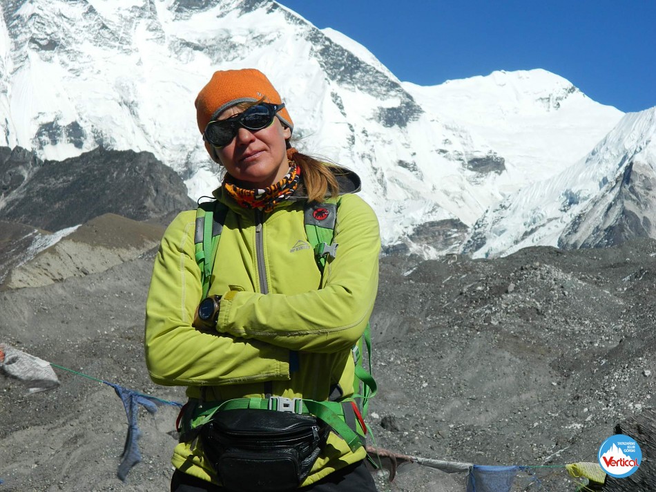 Zosia na Ama Dablam Zosia na Ama Dablam