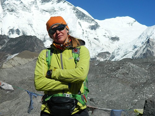 Zosia na Ama Dablam