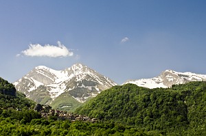 Pożegnalne spojrzenie na Gran Sasso