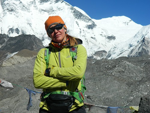 Zosia na Ama Dablam