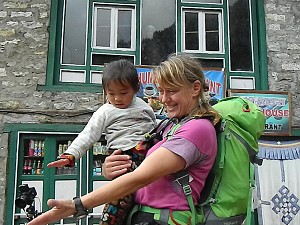 Zosia na Ama Dablam