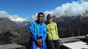 Zosia na Ama Dablam
