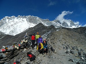 Zosia na Ama Dablam