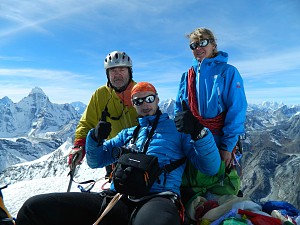 Zosia na Ama Dablam