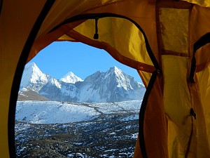 Zosia na Ama Dablam
