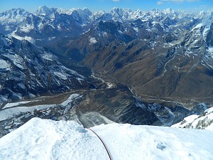 Zosia na Ama Dablam