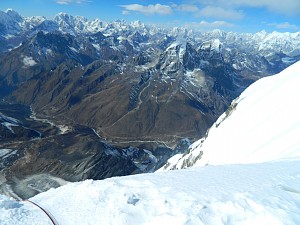 Zosia na Ama Dablam
