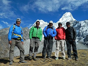 Zosia na Ama Dablam