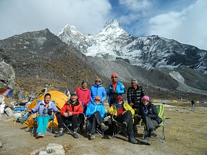 Zosia na Ama Dablam