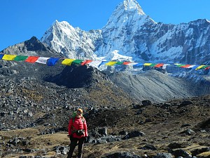 Zosia na Ama Dablam