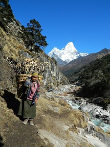 Zosia na Ama Dablam