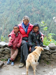 Zosia na Ama Dablam