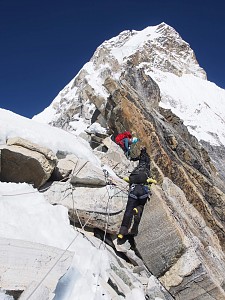 Zosia na Ama Dablam