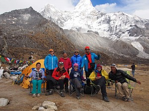 Zosia na Ama Dablam